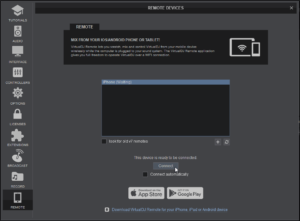 control remote virtualDJ conectar android o iphone